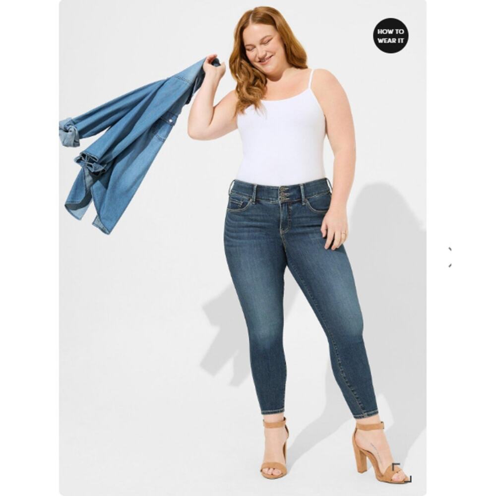 Torrid Jegging Skinny Super Soft High-Rise Jean 28T